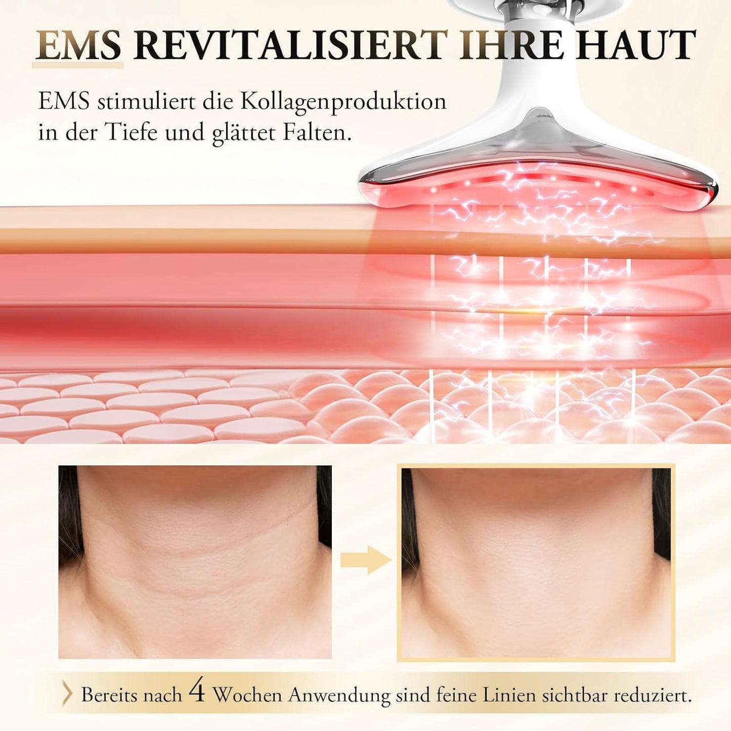 SkinGlow Lifter - Gesichtsliftgerät für straffere Haut