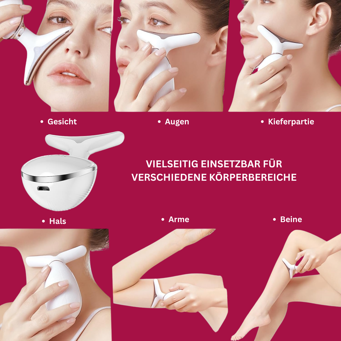 SkinGlow Lifter - Gesichtsliftgerät für straffere Haut