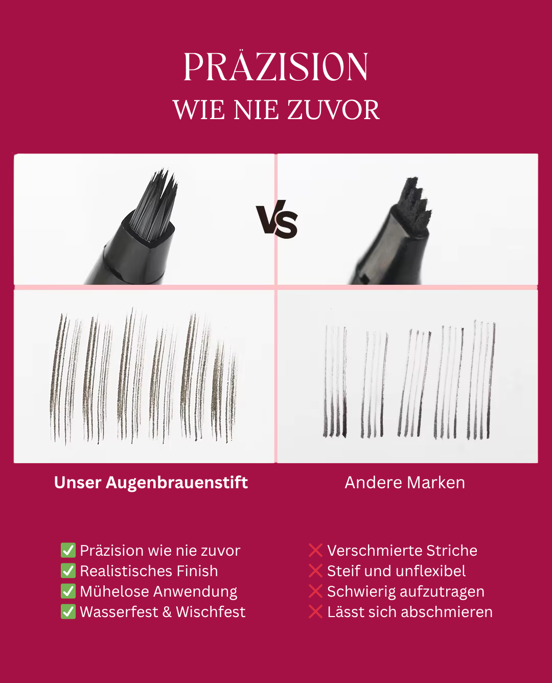 BrowWow - feiner Augenbrauenstift für einen natürlichen Look